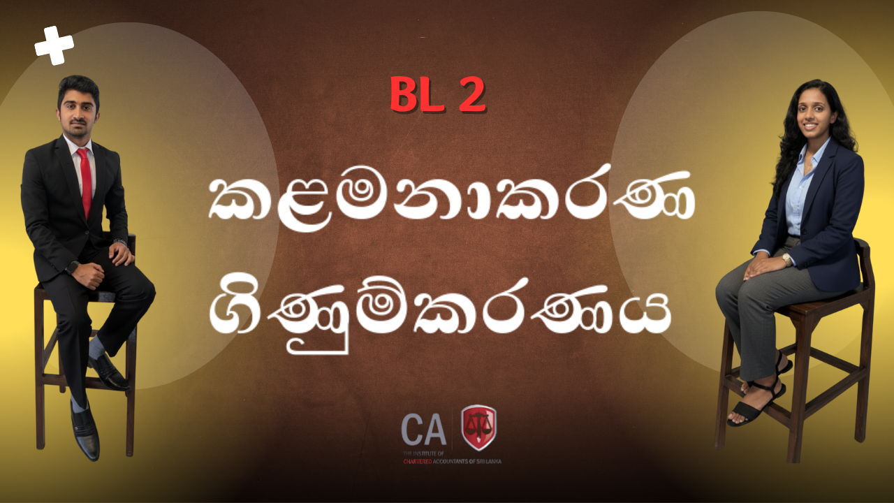 කළමනාකරණ ගණකාධිකරණය (BL 2)
